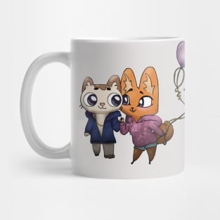 Luna and Cat Mug